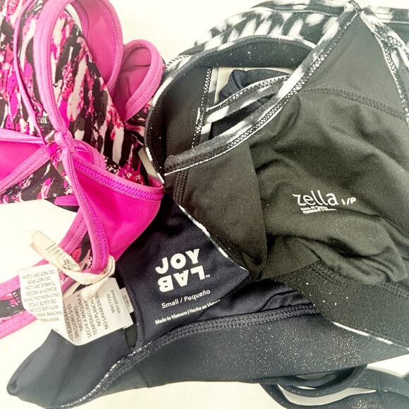Under Armour Joylab Zella Womens Bundle Lot (3) Yoga Active Sports Bra Small - Picture 8 of 8